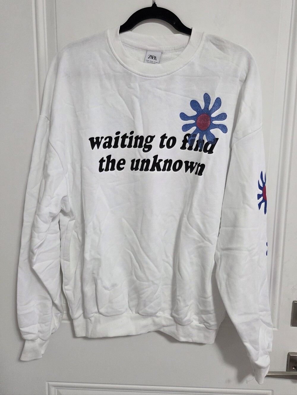 NWT - Zara Men's Graphic Sweatshirt - Made In Portugal - Size M